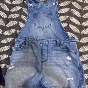 Girls overalls shorts
